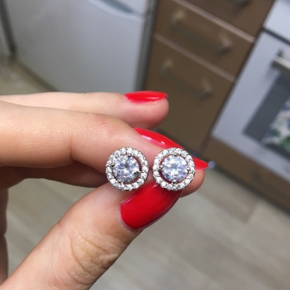 Jewelry - Cubic Zirconia Stud Earrings